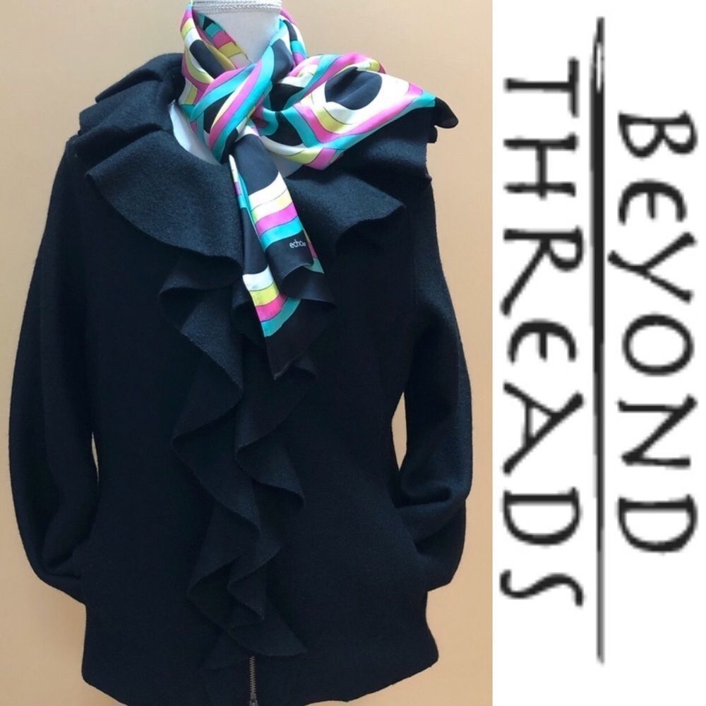 🆕 Wool Ruffled Coat 🔥 - Picture 9 of 11
